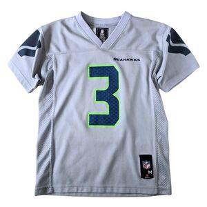 NFL Seattle Seahawks Football Jersey Russell Wilson Youth Medium 10/12